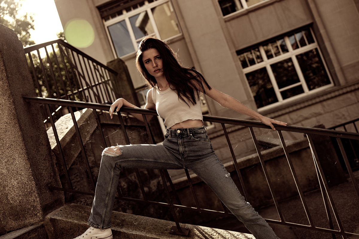 studio beauty fashion portrait